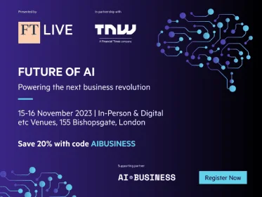 Future of AI Summit 2023 — A Financial Times Live Event